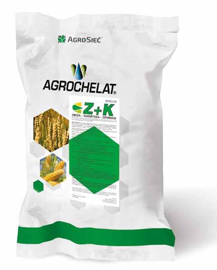 AGROCHELATY NAWOŻENIE DOLISTNE ROŚLIN - ELEMENT NOWOCZESNYCH TECHNOLOGII PRODUKCJI AGROCHELAT Z+K NAWOZY DOLISTNE Z roku na rok w rolnictwie jesteśmy zmuszeni osiągać coraz większe plony o jak