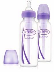 Butelki standardowe Dr Brown's Options - pozostały asortyment Butelka standard Options 120ml 2-Pak #SB42005 Butelka standard Options 250ml 2-Pak #SB82006 Butelka standard Options 120ml 2-Pak różowa