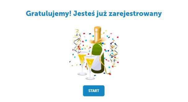 Rejestracja Rejestracja jest całkowicie darmowa; aby zarejestrować się w systemie