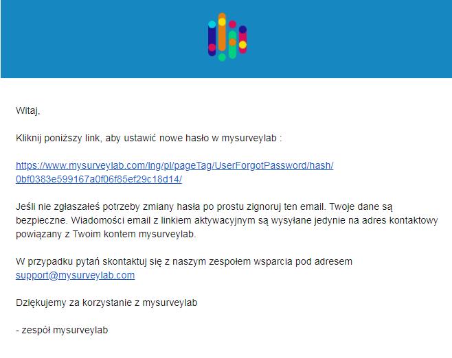 Przypomnienie hasła Zapomniałeś hasła?