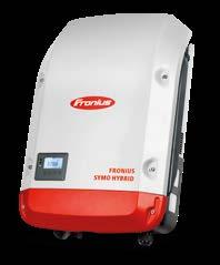DANE TECHNICZNE SYMO HYBRID Fronius Symo Hybrid to serce rozwiązania zapewniającego 24 godziny słońca - Fronius Energy Package.