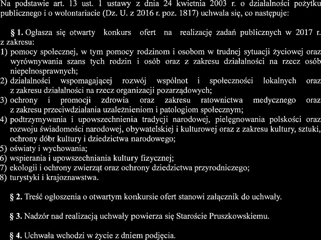ekoogii i ochrony zwierząt oraz ochrony dziedzictwa przyrodniczego; 8) turystyki i krajoznawstwa. g 2.