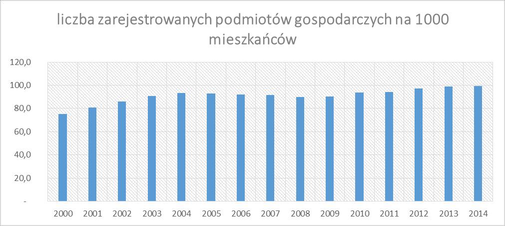 W świetle braku rozwoju firm dużych i średnich, wzrost liczby podmiotów (generowany przez mikrofirmy) jest zjawiskiem pozytywnym.