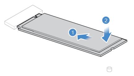 Rysunek 44. Wyjmowanie dysku SSD M.2 Rysunek 45. Instalowanie dysku SSD M.