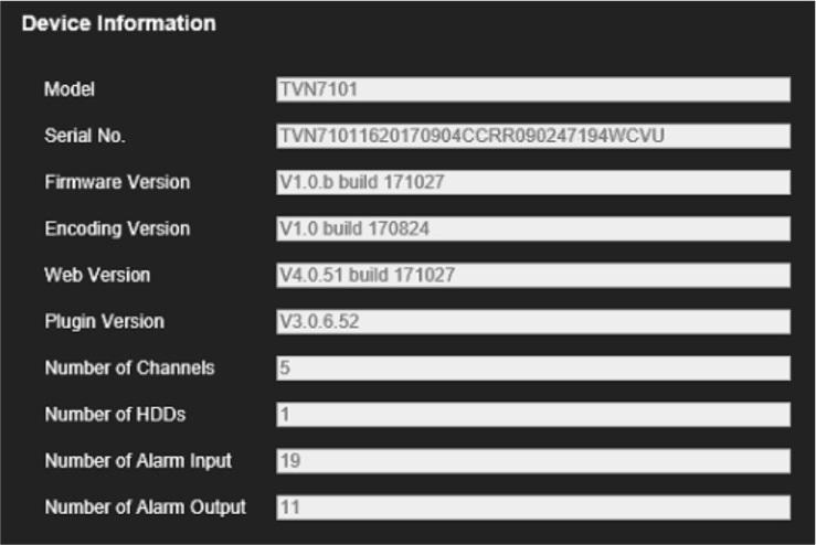 Rozdział 17 Informacje o systemie Wyświetlanie informacji o systemie Aby wyświetlić informacje o systemie: 1. Kliknij menu Konfiguracja > Informacje o systemie. 2.