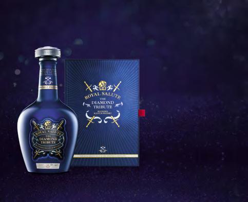 ROYAL SALUTE THE DIAMOND TRIBUTE Whisky ta powstała dla uhonorowania 60. rocznicy koronacji Elżbiety II.
