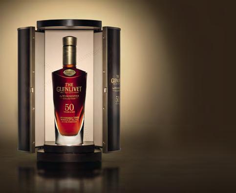 EDYCJA LIMITOWANA THE GLENLIVET THE WINCHESTER COLLECTION Stworzona z największą starannością i starzona w wyjątkowych beczkach po sherry pod czujnym okiem Mistrza Kupażowania Alana