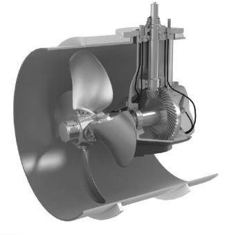 Elektryczne pędniki wieńcowe Powszechnie spotyka się trzy anglojęzyczne nazwy tych urządzeń: Rim-Driven Thruster (RDT); Integrated Motor Propeller (IMP); Schottel Rim Thruster (SRT).