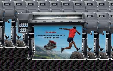 1,37m 16 060 * 38,0 ** 4-calowy panel dotykowy SAI FlexiPrint HP Edition System HP Barcode