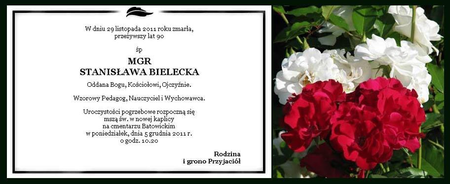 Post scriptum. Spotkałam się z Panią Profesor jeszcze potem dwukrotnie.