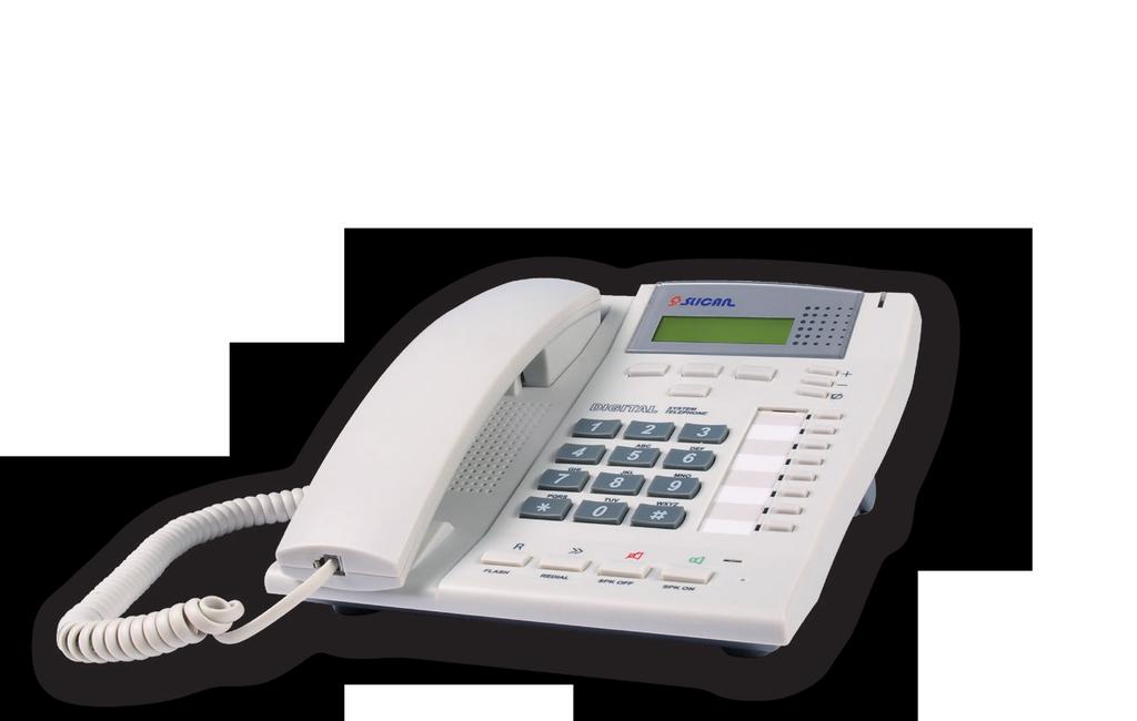 CTS-102 Telefon systemowy przeznaczony do współpracy z serwerami Slican CCT-1668 oraz MAC-6400.