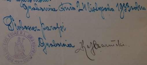 14 Monografia rzymskokatolickiej parafii św. Mikołaja w Grabowcu, tom II Anny ze Sztorców małżonków Czarneckich. Ukończył 4 klasy szkoły powszechnej w Chełmie.