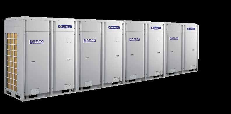 JEDNOSTKI ZEWNĘTRZNE GMV5 JEDNOSTKI ZEWNĘTRZNE GMV5 W swojej ofercie VRF Gree oferuje 4 serie jednostek zewnętrznych: GMV5 MINI GMV5 SLIM GMV5 MODULAR