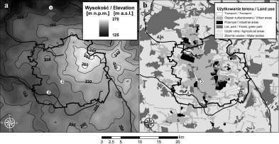 Zróżnicowanie wysokich dobowych sum opadów w Łodzi i okolicach na tle cyrkulacji atmosferycznej Rys. 1.