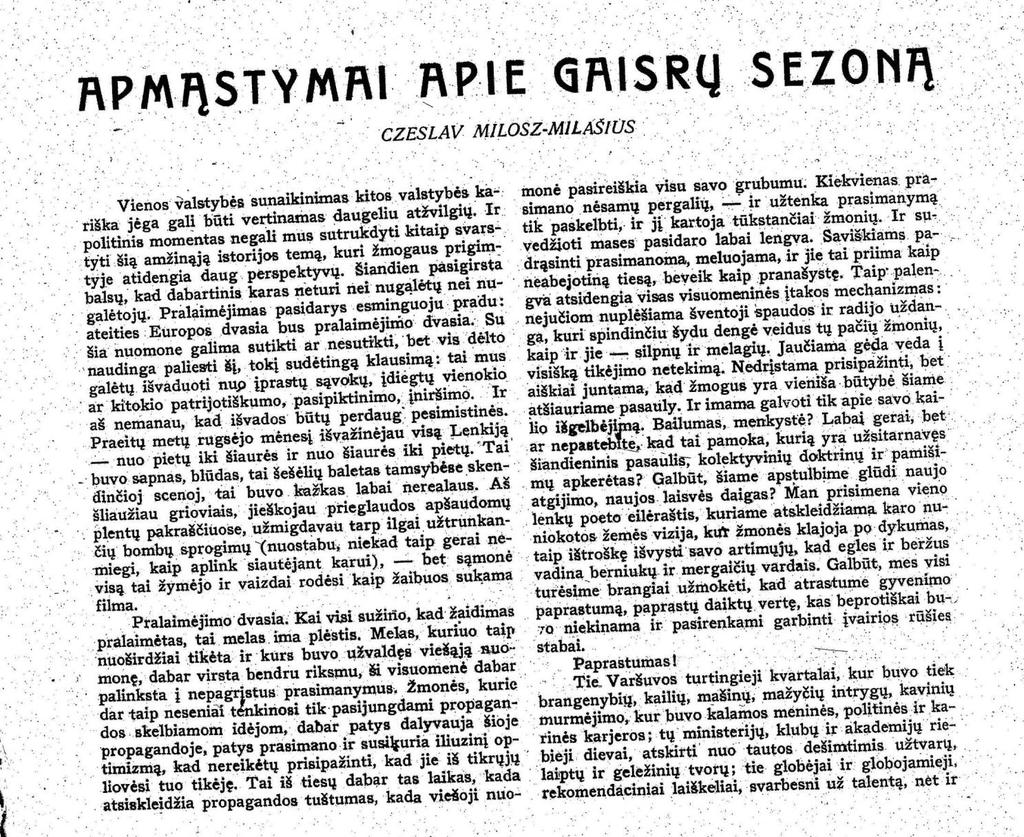 Naujoji Romuva (Vilnius) 1940, nr