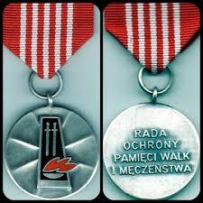 Medal Opiekuna Miejsc Pamięci Narodowej Medal Opiekuna Miejsc Pamięci Narodowej polskie odznaczenie cywilne nadawane przez Przewodniczącego Rady Ochrony Pamięci Walk i Męczeństwa.