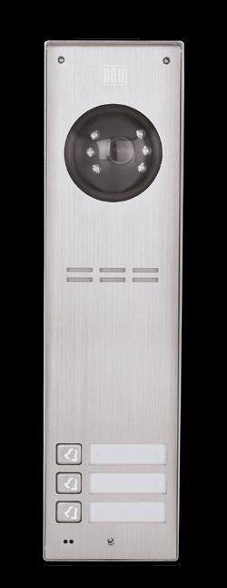 Kolorowy wyświetlacz połączony z kamerą w panelu zewnętrznym, możliwość otwierania drzwi i zabezpieczenia posesji, możliwość sterowania automatyką domową.