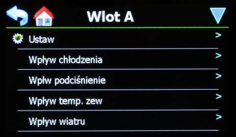 Przedział: wskazujemy liczbę stopni, w których otwarcie stopniowo wzrasta. Informacje: Przejdź do opcji zaawansowanych (zobacz 7.2.1.1.) 