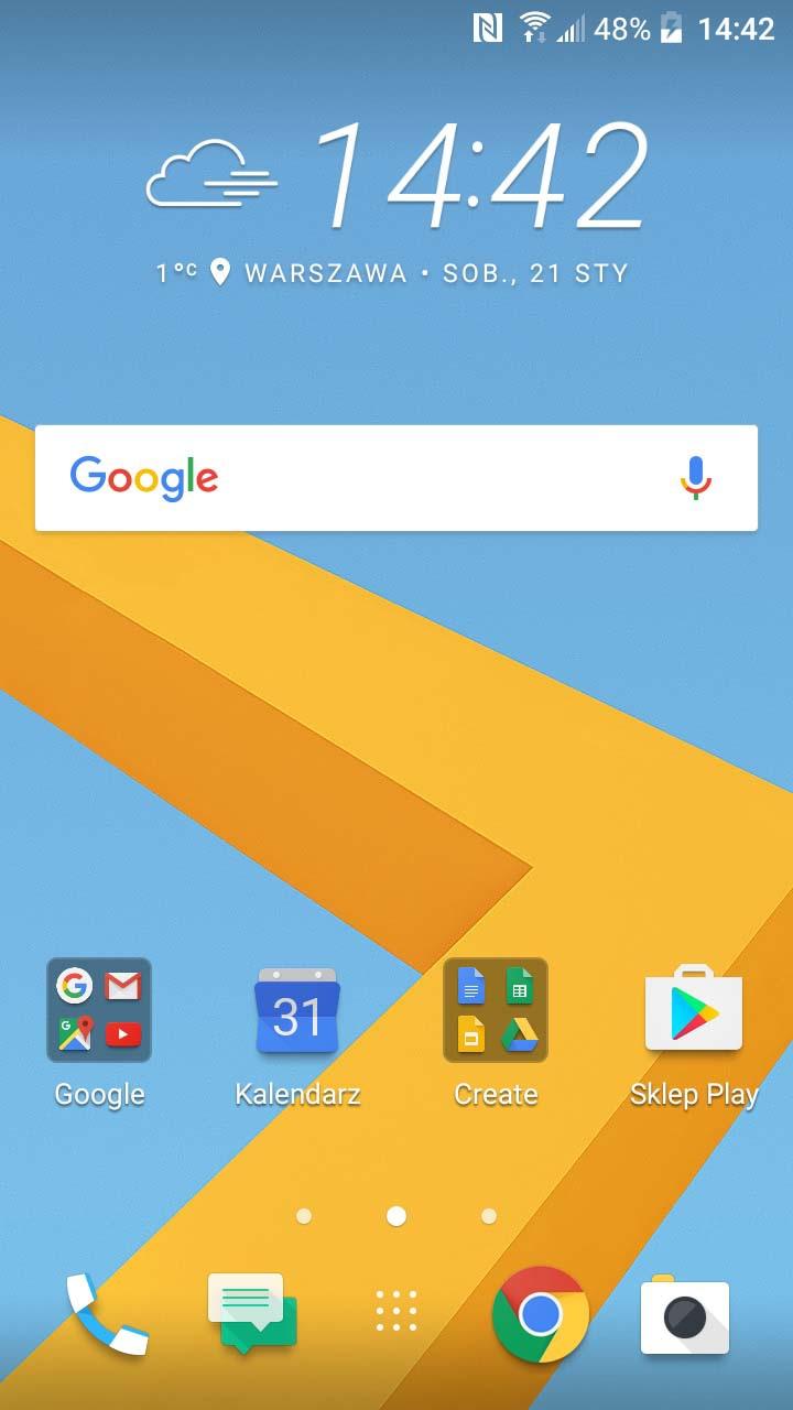 obsługuje wszystkie współczesne funkcje. Osobiście preferuje jednak nową wersję klawiatury Google. Nic nie stoi na przeszkodzie, aby klawiaturę systemową zmienić.