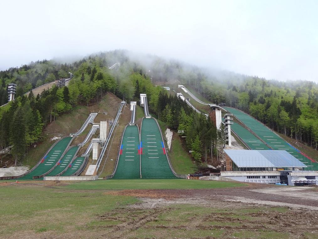 Fot. 19: Przy północno-zachodnim skraju parku narodowego, tuż przy granicy z Włochami znajduje się Planica słynny kompleks