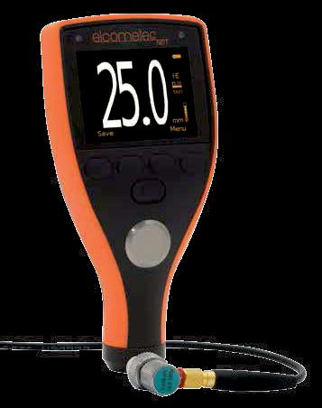 Elcometer PTG6: Precyzyjny miernik grubości materiału Podstawowe cechy: Tryb pomiarowy: I E / E E / PLAS Zakres pomiarowy: 0,15 mm.