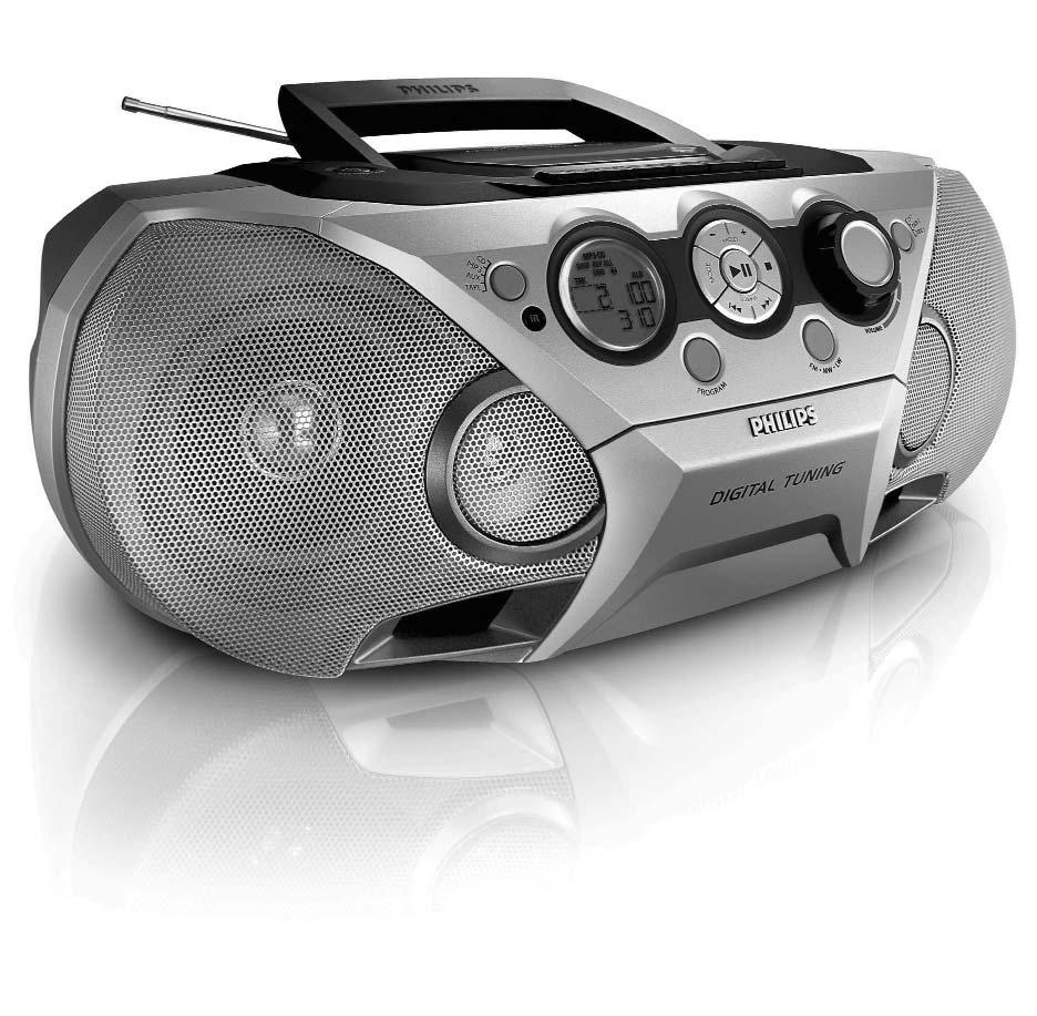 MP3- Soundmachine AZ3067 Meet Philips at