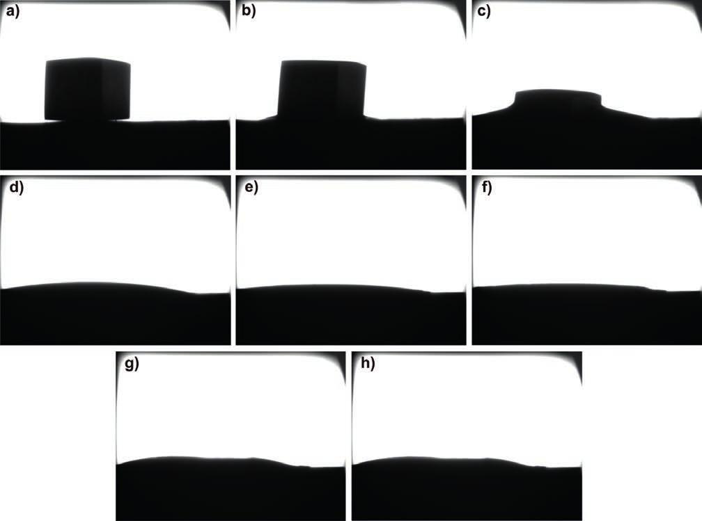 A. Kudyba, N. Sobczak, P. Turalska, G. Bruzda, A. Makaya, L. Pambaguian: High temperature wettability and reactivity Fig. 4.