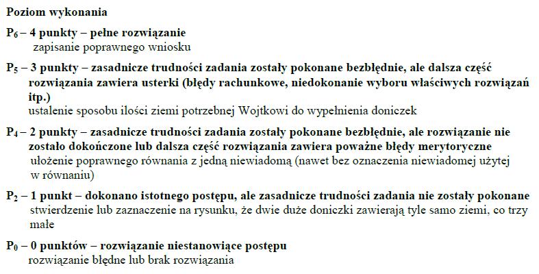 Zad.. Numer Przykład poprawnej odpowiedzi zadania - długość mostu 50 6 6 300 300 3 50( m ) - szerokość rzeki Załącznik nr 4.