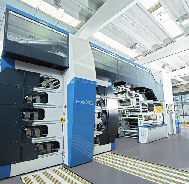 Evo XG Opracowana z myślą o zwiększeniu szerokości zadruku oraz prędkości produkcyjnych, nie posiadająca przekładni maszyna serii XG jest dowodem na nasze długoletnie doświadczenie w zakresie
