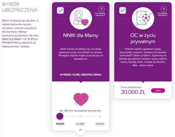 WYBÓR ODPOWIEDNIEGO KALKULATORA Kalkulator LINK4 Mama dzieli się na dwie części: LINK4 Mama oraz LINK4 Dzieci.
