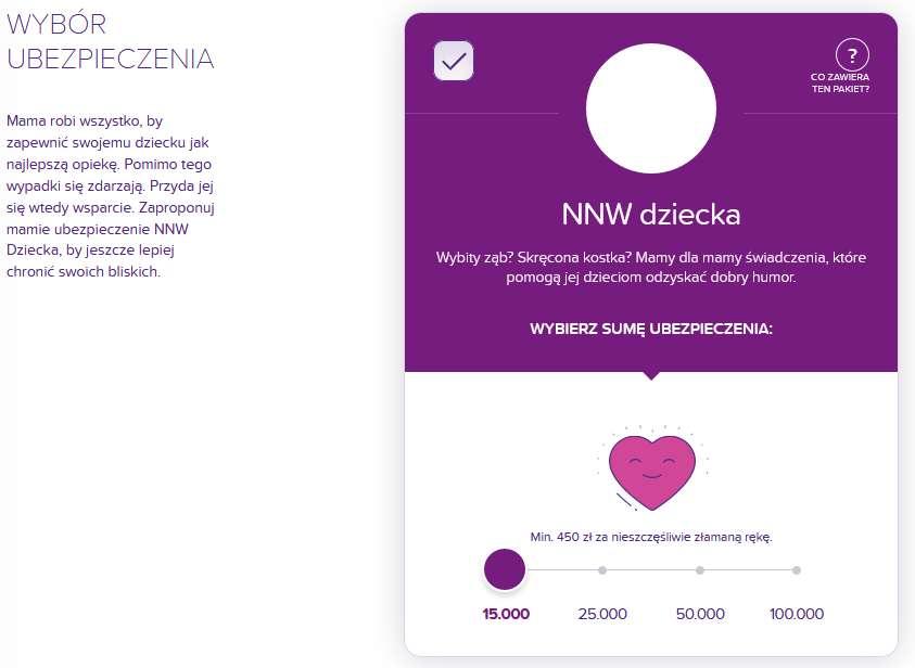KALKULATOR LINK4 DZIECI ILOŚĆ UBEZPIECZANYCH DZIECI Zaznacz ilość dzieci, które Klient chce ubezpieczyć.