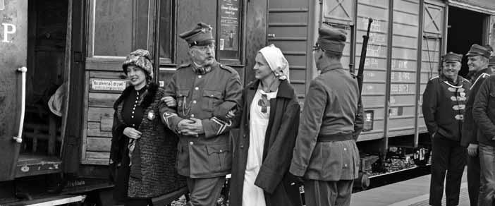 1 8 W y d a r z e n i a Pociąg do niepodległości Jesienny czas sprzyja wspomnieniom, a 100 rocznica zwycięskiego Powstania Wielkopolskiego to wspaniały moment na historyczną podróż w czasie Kiszenie