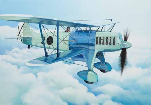 58 59 58 Łukasz Czernicki (ur. 1980) Heinkel He 51 - Lot 24, 2016 r.