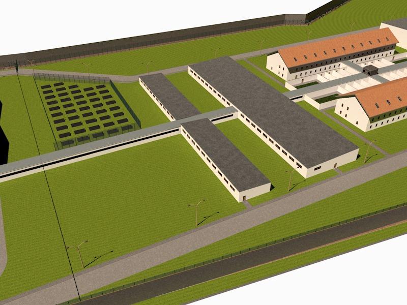 WIZUALIZACJE KONCEPCJI ZAGOSPODAROWANIA TERENU - STREFA GOSPODARCZA BUDYNEK KOTŁOWNI STACJA TRAFO HYDROFOROWNIA 03 Strefa gospodarcza BUDYNEK PRALNI OZE KUCHNIA ZAKŁADOWA MIEJSCE GROMADZENIA ODPADÓW