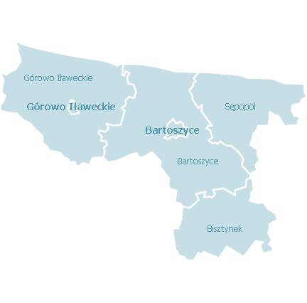 3 Bisztynek 83 147 756 27 104 98 540 22 112 4 m. Górowo Ił.