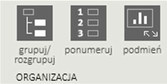 możliwość grupowania, kategoryzacji i opisywania