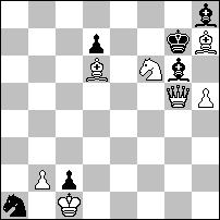 1.W~[f5-f8]? Hb5! 2.Sh5+ Ke2 3.Sf4+ Kf2! 1.Wf2?? Hb5/b5! 1.Wf1! ~ 2.G:c4+ S:c4 3.Wf3+ Se3# 1...Hb5 2.Sh5+ Ke2 3.Sf4+ W:f4# (2.Se4+? Ke2 3.S:c3+ W:c3+ 4.Ke4?) 1...b5 2.Se4+ Ke2 3.S:c3+ W:c3# (2.Sh5+? Ke2 3.Sf4+ W:f4+ 4.