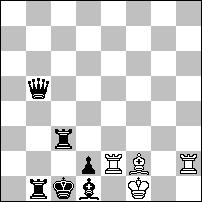 a) 1...S:e3 2.H:c3+ K:c3 3.K:e3 W:e4# b) 1...d:e4 2.H:c4+ K:c4 3.K:e4 W:e3#.