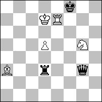 Kb3 Kb1 5.Kc3 Kc1 6.Wa7 Kb1 7.g4 Wf4 8.g5 e5! (nie 8...Wf5? 9.Wg7 Wd5 10.g6 i dalej jak w głównym wariancie) 9.We7 e4 10.Kd2 Wg4 11.Wg7 (11.Wb7+ Ka2 12.Wg7 Kb3 13.g6 Kc4=) 11...Wg2+! 12.Ke3 Wg4! 13.Kd2 Wg2+ remis pozycyjny.