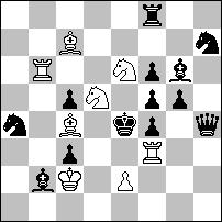 1.Wd3! ~ 2.S:c3+ A S:c3/G:c3 3.S:c5 B/Gd5# E 1 Ga3 2.S:c5+ B S:c5/G:c5 3.S:c3 A/We6# F 1 Wd8 2.S:g5+C S:g5/f:g5,H:g5 3.S:f6 D/We6# F1 Hf2,He1 2.S:f6+D S:f6/W:f6 3.