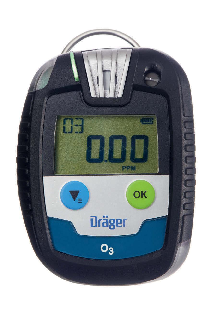 Dräger Pac 8000 Detektor jednogazowy Wytrzymały detektor Dräger Pac 8000 stanowi niezbędne wyposażenie w trudnych warunkach pracy.