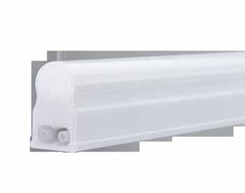 Oprawy liniowe LED T5 EcoMax Jednorodne, rozproszone światło kreujące przyjemną atmosferę Wersja z możliwością ściemniana Do 50% niższe zużycie energii Oprawy liniowe można połączyć do maks.