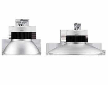 NOWOŚĆ 80W LED Lowbay NOWOŚĆ: dostępne wersje 80 W Stylowe rozwiązanie do sufitów o średniej wysokości w handlu detalicznym i przemyśle Wysoka skuteczność świetlna do 100 lm/w Do 50% oszczędności