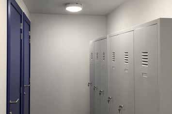 Oprawy LED EcoMax naścienne Oprawy do zastosowań architektonicznych, gdzie wymagane jest przyjemne światło i wysoki stopień ochrony IP Ponad 60% oszczędności energii w porównaniu z kompaktowymi