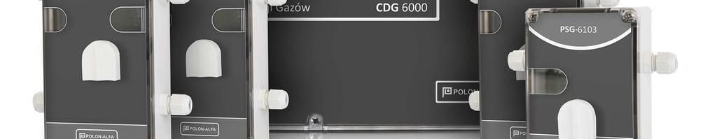 Składa się z centrali detekcji gazów CDG