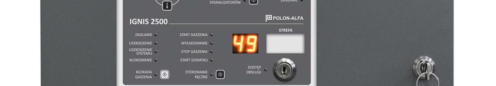 gazów palnych (CNG, LPG) oraz niebezpiecznych stężeń tlenku