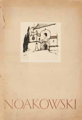 68 Stanisław Noakowski (1867 Nieszawa 1928 Warszawa) Teka 20 reprodukcji druk/papier rotograwiurowy, 48 x 35 cm teka zawiera 20 reprodukcji: 1.