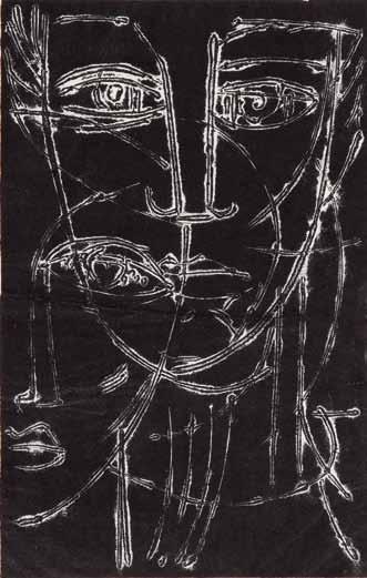 111 Stanisław Dawski (1905 Dorohusk 1990 Warszawa) Dwoje linoryt/papier, 51 x 40