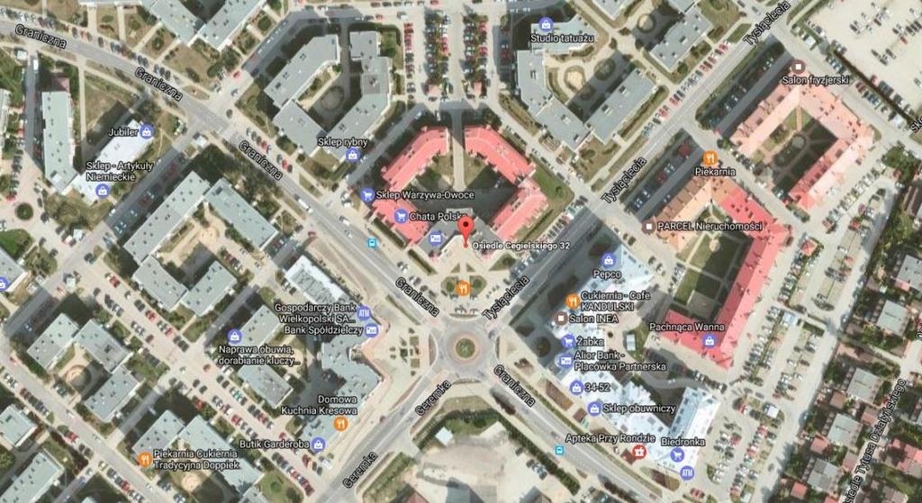 Źródło: www.google.pl/maps Opis nieruchomości.