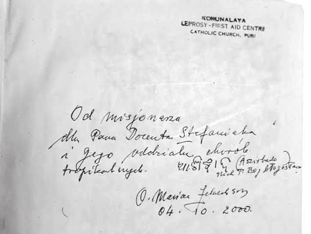 udzielaniu tej pomocy poprzez misje, działające najczęściej w rejonach peryferyjnych. Fundacja była jedyną spoza żelaznej kurtyny instytu- Ikony Fundacji Redemptoris Missio O. Marian Żelazek i dr h.